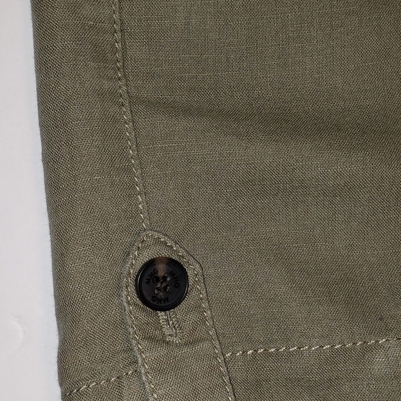 Ming by Mango kaki green short size 14 - Picture 5 of 5